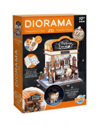 Dioráma fa 3D puzzle LED világítós- Pékség BUKI (BUKI68073)