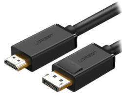 UGREEN Cablu video Ugreen DP101 DisplayPort Male - HDMI Male, 3 m, Negru (10203)