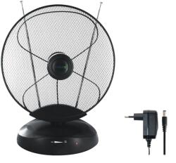 EVOLVEO Xany 4, 230/12V, aktív beltéri antenna FM/DAB+/DVB-T2, LTE, 4G, 5G szűrő