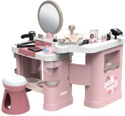 Smoby Pipere asztal elektronikus hajszárítóval My Beauty Center 3in1 Smoby fodrászat és kozmetika körömstúdióval 26 kiegészítő (SM320256)