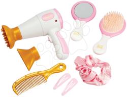 Smoby Fodrászat elektronikus hajszárítóval Hercegnők Disney Hair Set Smoby 2 fejjel tükörrel és kiegészítőkkel (SM320170)