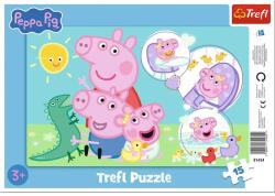 Trefl Peppa Pig 15 piese 31434 Puzzle