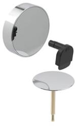 Geberit beépítő készlet excenteres kádlefolyó készlethez összefolyóval, fényes króm, D52 (GE-150.481.21.1)