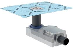 Geberit CleanPoint padlóösszefolyó épített zuhanyzókhoz, az összefolyónál 90-220 mm esztrichmagassághoz (GE-154.050.00.1)