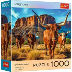 Trefl Longhorns 1000 piese 99280 Puzzle