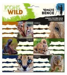 Ars Una Icons of the Wild 25 (5492) 3x6 db füzetcímke (ARS_UNA_53834928) (ARS_UNA_53834928)