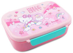 CoolPack - Foodyx műanyag uzsonnás doboz evőeszközökkel - Hello Kitty - Pink (20141PTR) (20141PTR)