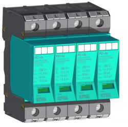 KIWA PO I 4z 280V túlfeszültség levezető 12, 5kA T1+T2+T3 (B+C+D) 83.004 KIWA (83.004)