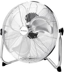 ZEVENTI - Ventilator de podea FLOW, 60 W/230 V, 44, 5 cm, crom lucios (ZV0056)