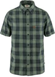 Fjällräven Övik Travel Shirt SS M férfi ing M / kék/zöld