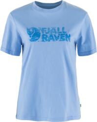 Fjällräven Lush Logo T-shirt W női póló S / kék