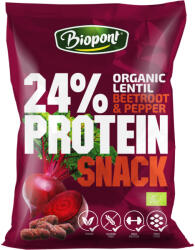 Biopont bio gluténmentes céklás-borsos snack 50 g - vitalora