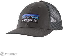 Patagonia P-6 Logo LoPro Trucker Hat baseball sapka, forge grey