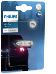Philips C5W autó LED 1 darabos, jégfehér (38mm) (11854U30CWB1)