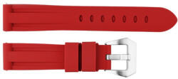EmBexy SoftLine JD6082 - szilikon óraszíj, 22 mm, piros