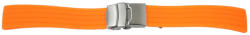 EmBexy SoftLine JD001 - szilikon óraszíj, 22 mm, narancssárga