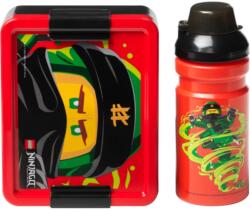 LEGO® LEGO uzsonnás doboz szett Ninjago 2 részes piros fekete 40581733 (40581733)