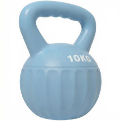 SPORTNOW Kettlebell Kugelhantel 6 kg - ganteră umplută cu nisip pentru începători, antrenament de forță acasă, 21 x 21 x 27 cm, albastru | Aosom Romania (A91-481V02BU)