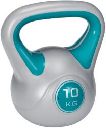 SPORTNOW Kettlebell 10 kg, halteră cu mâner ergonomic, halteră cu minge, culturism, antrenament, 22 x 16 x 26 cm, albastru | Aosom Romania (A91-255V04BU)