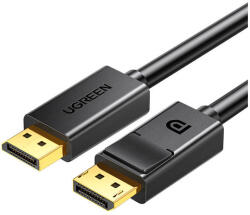 UGREEN DP102 DisplayPort-DisplayPort kábel, 4K, 3D, 1, 5m (fekete)