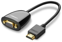 UGREEN MM105 HDMI-VGA egyirányú adapter (fekete)