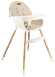 MoMi REKI 2 az 1-ben etetőszék, bézs - fizz