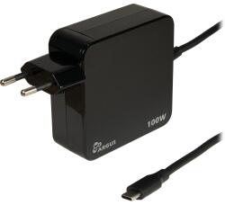 Inter-Tech Alimentator Inter-Tech PD-2100, 20 V, 5 A, USB-C, 100 W, Black (88882223)