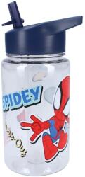 Vadobag Spidey, Drink Up, sticla da apa cu pai, albastru, 450 ml