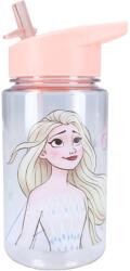 Vadobag Frozen 2, Drink Up, sticla da apa cu pai, roz, 450 ml