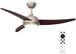 Klarstein El Paso ventilator de tavan cu lumină | 132 cm | 35 W | Funcționare silențioasă | Lemn () - klarstein - 614,00 RON