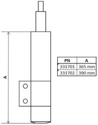 KYB Amortizor fata - PS KYB 331701