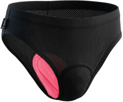 inSPORTline Női alsónemű gélbetéttel inSPORTline Nashka, hatékony ütéscsillapítás, gyors száradó anyag, légátesztő hálós anyag fekete L (30251-L)