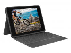 Logitech Rugged Folio iPad (10. gen) 10, 2' tablet tok UK billenyűzettel oxford szürke (920-011206) (920-011206)