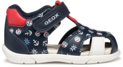 Geox Geox, Mintás, tépőzáras halászszandál, Piros, Tengerészkék, 20 EU (B556EC05404C0735-20)