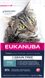 EUKANUBA 2kg Eukanuba Adult Grain Free Grain Free Rich in Salmon Száraz macskatáp