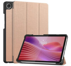 Gigapack Tok álló, bőr hatású (aktív FLIP, oldalra nyíló, TRIFOLD, asztali tartó) ROZÉARANY Lenovo Tab One (TB-305FU) 'Gigapack csomagolás (GP-172705)