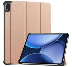 Gigapack Tok álló, bőr hatású (aktív FLIP, oldalra nyíló, TRIFOLD, asztali tartó) ROZÉARANY OnePlus Pad 3 'Gigapack csomagolás' (GP-171807) (GP-171807)