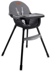 MoMi REKI 2 az 1-ben etetőszék, fekete - fizz