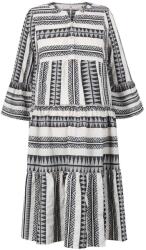 Bellybutton Köldökös kismama ruha, fekete-fehér, pamut, elegáns, kényelmes, 38 EU (hurtimex_4059555051278)