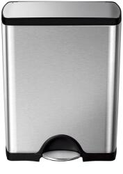 simplehuman pedálos szemetes 50 L rozsdamentes acél (CW1816)