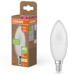 OSRAM LED izzó újrahasznosított műanyagból B39 E14/7, 5W/230V 2700K - Osram 4058075832008 (P227960)