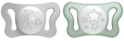 Chicco Suzeta Physio Micro din silicon 0-2 luni noaptea 2 buc (AGS75126.41)