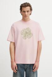 Drôle de Monsieur tricou din bumbac Slogan Hibiscus PPY2-TSM085_03X (J.TS292.CO002.LPI)