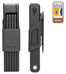 Hiplok Switch összehajtható colostok zár, 85 cm, vázkonzollal, fekete