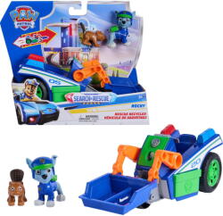 Spin Master Paw Patrol - Search & Rescue: Rocky's recycling vehicle with 2 figures (6075445) - pcone Papusa
