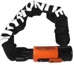 Kryptonite Evolution Series 4 1055 integrált láncos lakat 10 mm x 55 cm, narancs