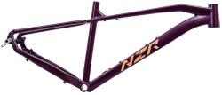 Neuzer Jumbo Pro 2024 29-es MTB kerékpár váz, Boost, alu, lila, M-es méret