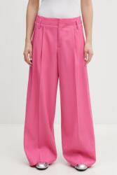 Kenzo pantaloni de lână PPY2-SPD05B_43X (FG52PA1259TF)