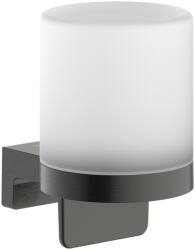 Hansgrohe AddStoris S Folyékonyszappan adagoló, Szálcsiszolt Fekete Króm 41765340 (41765340)