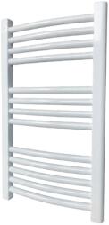 WENTOREX Arcos Central 600/800 vízteres, ívelt törölközőszárító radiátor (fehér - 600 mm)